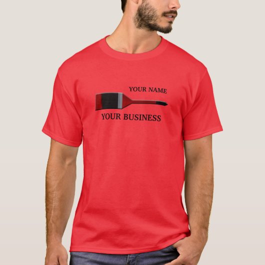 Schilder Rood T-shirt (Voorkant)