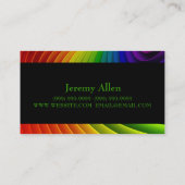 Schilder, schilder, kunst, bouw visitekaartje (Achterkant)