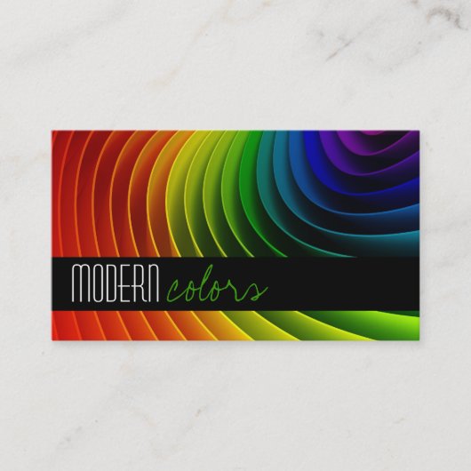 Schilder, schilder, kunst, bouw visitekaartje (Voorkant)