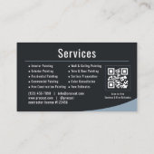 Schilder Schilder QR-code Professioneel Visitekaartje (Achterkant)