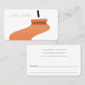 Schilder Schilderij Roller Commerciële Bedrijfspri Visitekaartje (Voorkant / Achterkant)