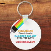 schilder sleutelhanger (Voorkant)