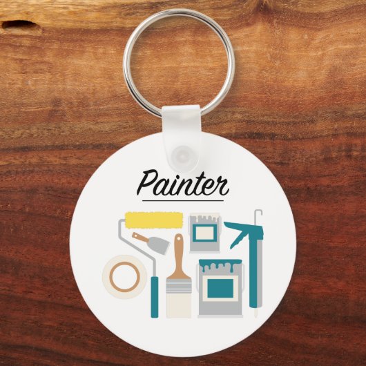 schilder sleutelhanger (Voorkant)