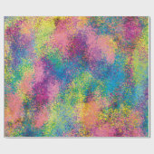 Schilder spettert. cadeaupapier (Vlak)