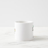 Schilder Stokfiguur Espresso Kop (Voorkant)