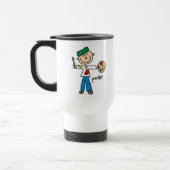 Schilder Stokfiguur Reisbeker (Links)