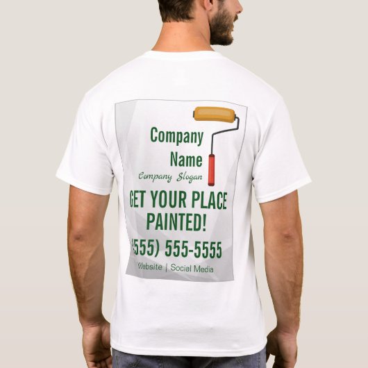 schilder t-shirt (Achterkant)