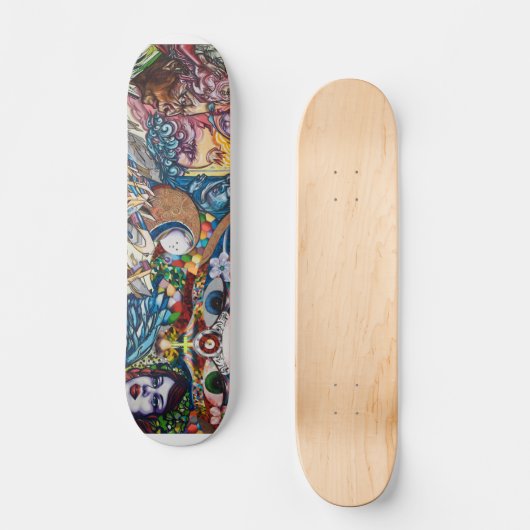 Schilder uw Faith Skateboard (Voorkant)