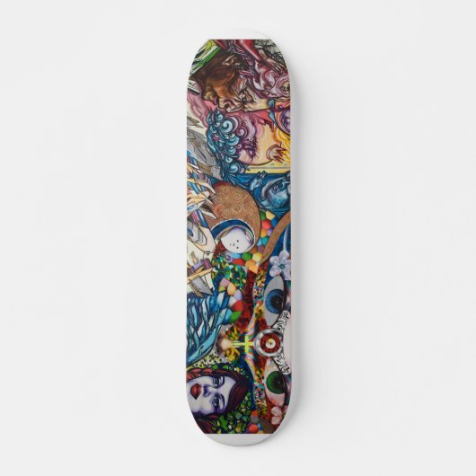 Schilder uw Faith Skateboard (Voorkant)