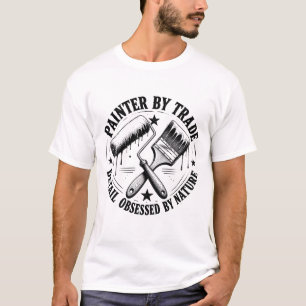 Schilder van beroep, detailwaarnemer van nature t-shirt