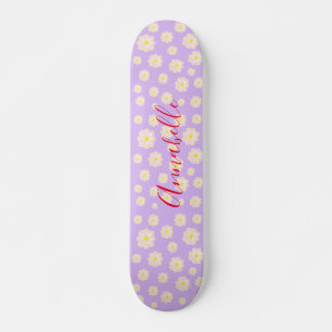 Schilder van Daisy Cartoon Persoonlijk Skateboard