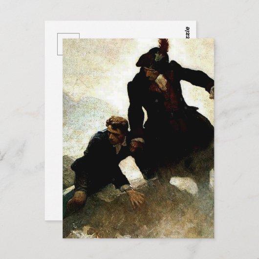 Schilder van NC Wyeth Briefkaart (Voorkant / Achterkant)