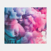 Schilder van verf. Abstracte achtergrondabstract,  Fleece Deken (Voorkant (Horizontaal))