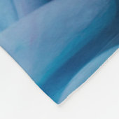 Schilder van verf. Abstracte achtergrondabstract,  Fleece Deken (Hoek)