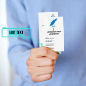 schilder visitekaartje