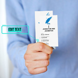 schilder visitekaartje