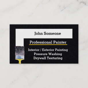 schilder visitekaartje