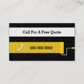 schilder visitekaartje (Achterkant)