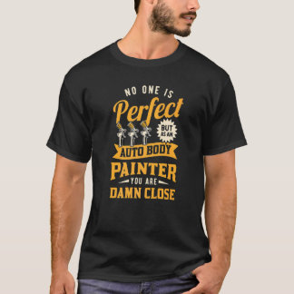 Schilder voor auto's t-shirt