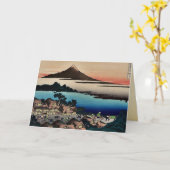 Schilder voor Hokusais 36 uitzichten van Onderstel Kaart (Gele Bloem)