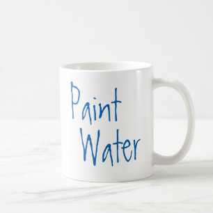 Schilder water niet voor kunstschilderkunst koffiemok