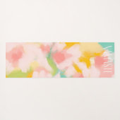 Schilderachtig abstract weiland Namaste Yogamat (Achterkant (horizontaal))