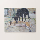 schilderachtig afbeelding van twee zeer schattige legpuzzel (Horizontaal)