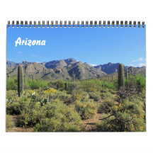 Schilderachtig Afbeeldingen van Arizona Calendar