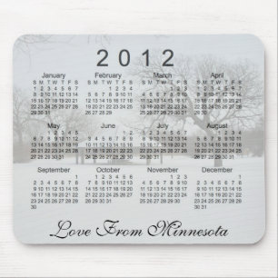 schilderachtig agenda 2012 muismat