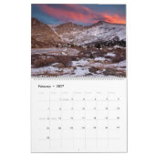 schilderachtig agenda 2014 van Colorado Kalender (Feb 2027)