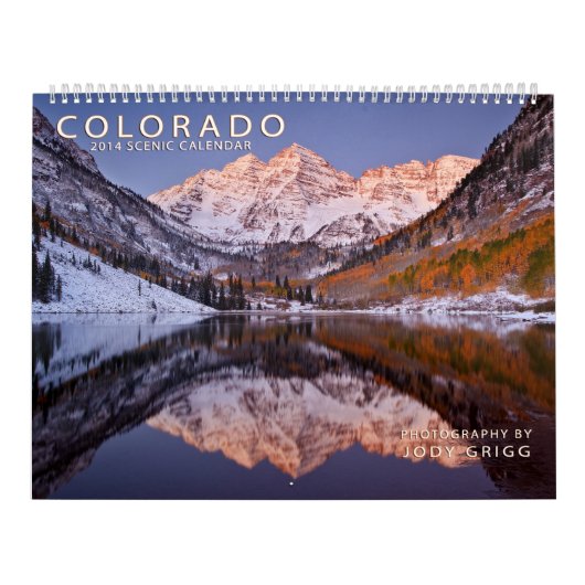 schilderachtig agenda 2014 van Colorado Kalender (Hoes)