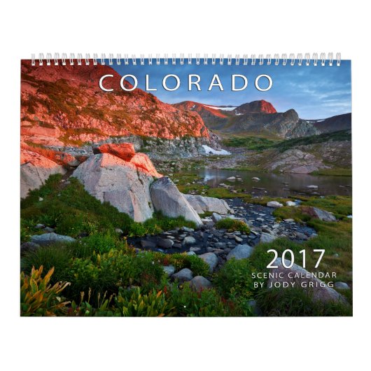 schilderachtig agenda 2017 van Colorado Kalender (Hoes)