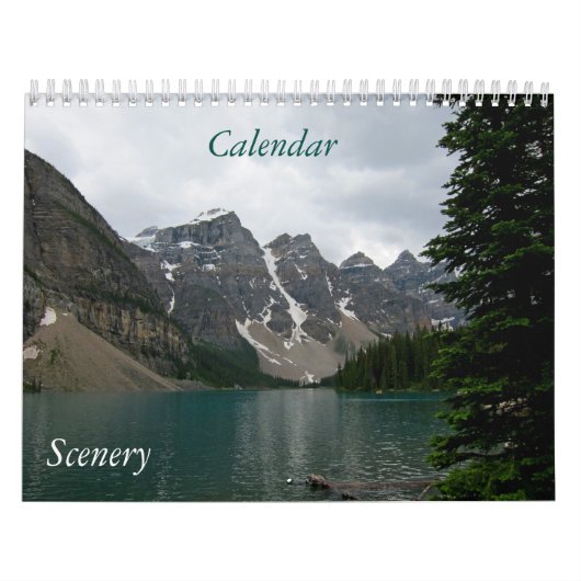 Schilderachtig agenda 2018 kalender (Hoes)