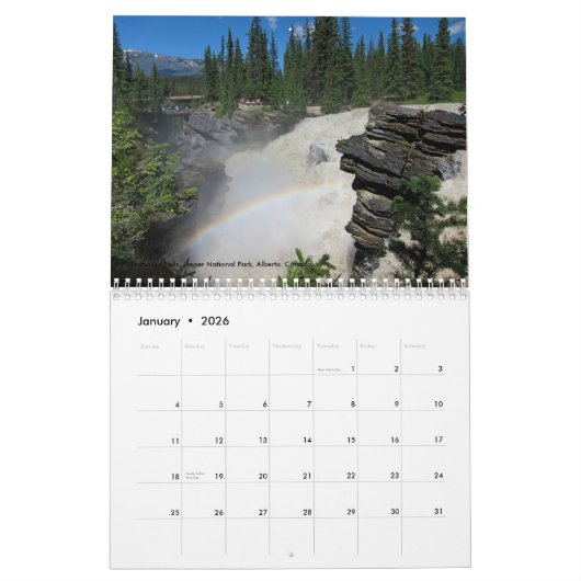 Schilderachtig agenda 2018 kalender (Jan 2026)