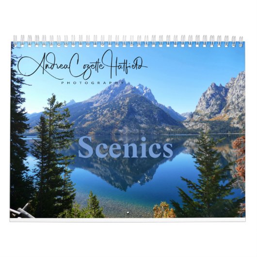 Schilderachtig agenda kalender (Hoes)