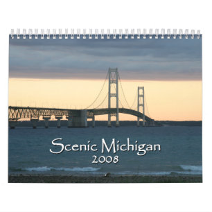 Schilderachtig agenda Michigan 2008 Kalender