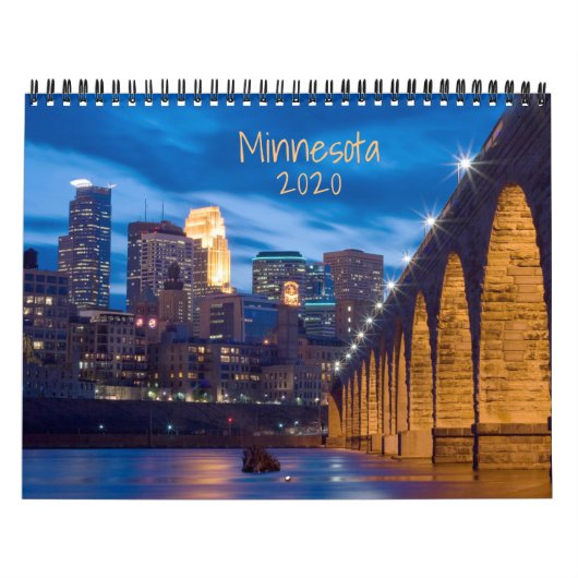 Schilderachtig agenda Minnesota Kalender (Hoes)