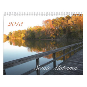 Schilderachtig Alabama Kalender