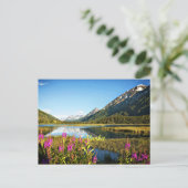 Schilderachtig Alaska, gelabeld Briefkaart (Staand voorkant)