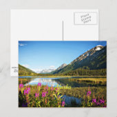 Schilderachtig Alaska, gelabeld Briefkaart (Voorkant / Achterkant)
