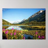 Schilderachtig Alaska, gelabeld Poster (Voorkant)