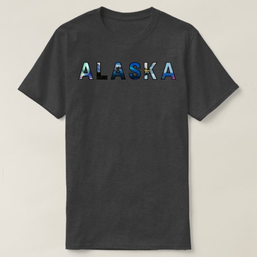 Schilderachtig Alaska TShirt (Design voorkant)