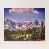 Schilderachtig Alberta Alpine Mountains Legpuzzel (Horizontaal)
