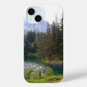 Schilderachtig Alpen Forrest en Lake Photo Case-Mate iPhone Case (Achterkant)