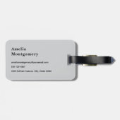 Schilderachtig Alpenbergen Foto Bagagelabel (Achterkant horizontaal)