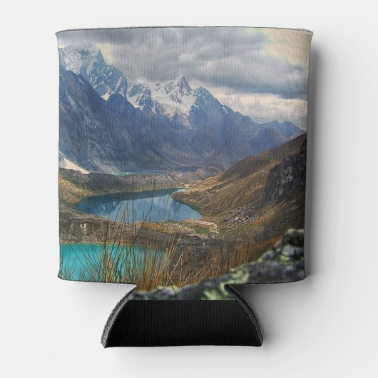 Schilderachtig Alpenbergen Foto Blikjeskoeler (Voorkant)