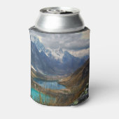 Schilderachtig Alpenbergen Foto Blikjeskoeler (Blikje Achterkant)