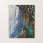 Schilderachtig Alpenbergen Foto Legpuzzel (Verticaal)