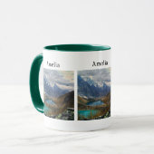 Schilderachtig Alpenbergen Foto Mok (Voorkant links)