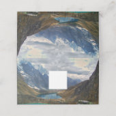 Schilderachtig Alpenbergen Foto Plaatskaartje (Buitenkant ongevouwen)